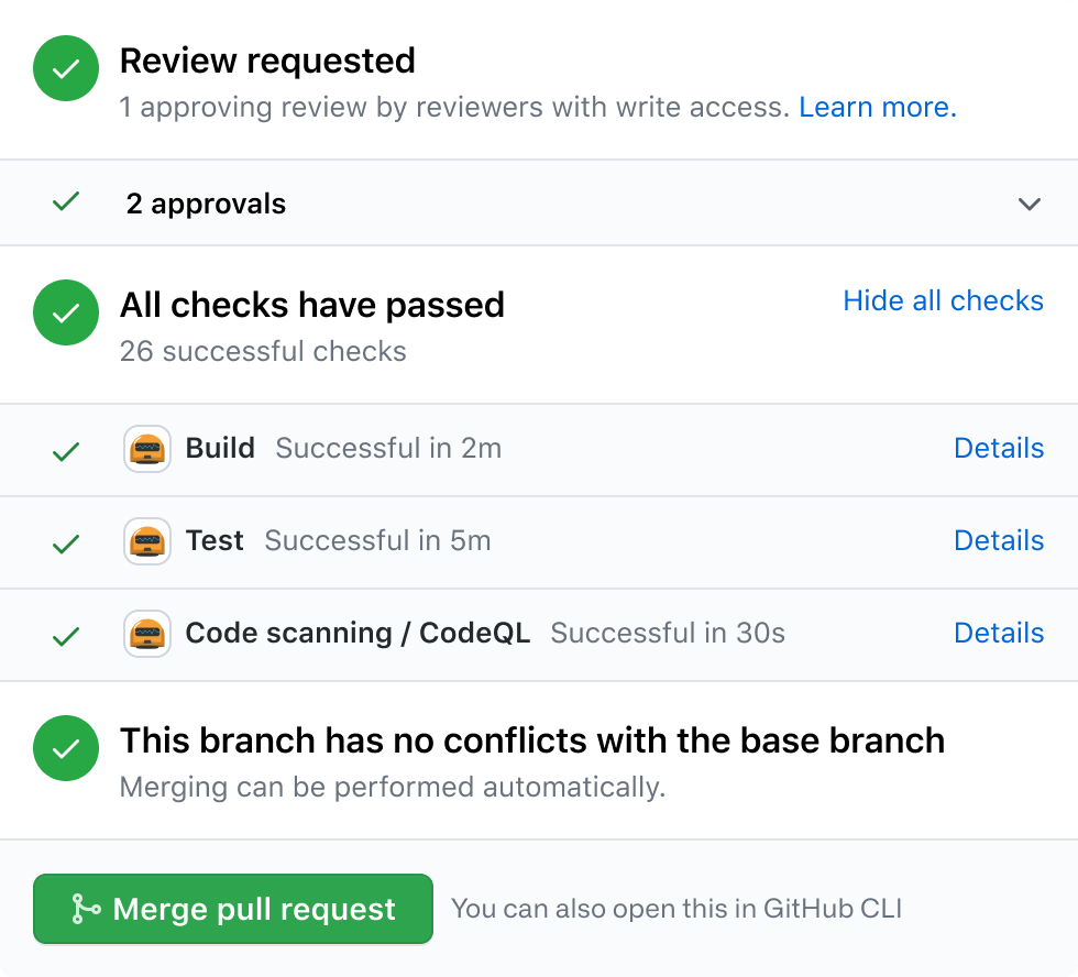 Merge pull request on GitHub